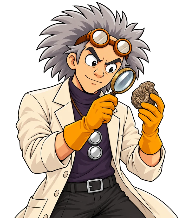 Dr. Silvana investiga assuntos de Paleontologia